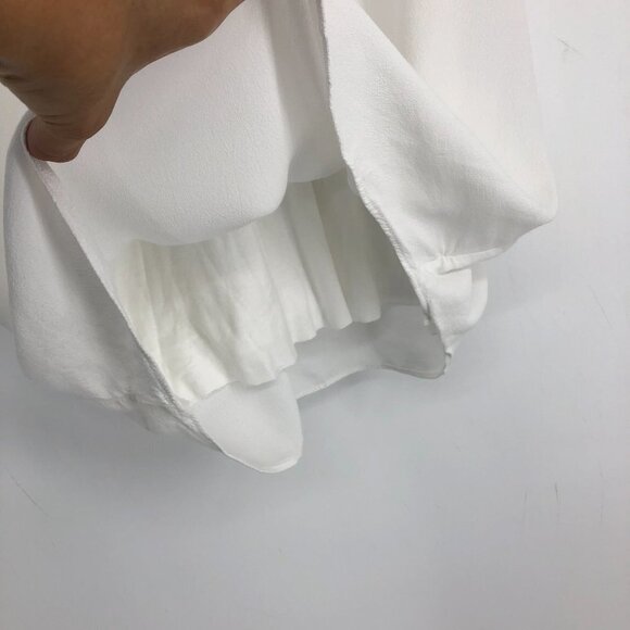 Aritzia Wilfred Free White Vivienne Dress Flowy, camisole mini  dress size XXS - Picture 8 of 16